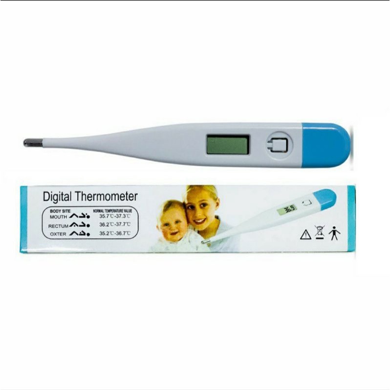 Thermometer Digital - Alat Pengukur Suhu Badan Tubuh Baby &amp; Anak Dewasa