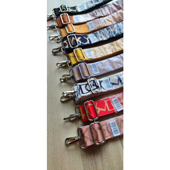LONGSTRAP /TALI TAS SLEMPANG/TALI PENGGANTI/1240 MOTIF D/TERLARIS JAWA TIMUR