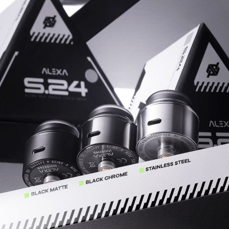 ALEXA S24 RDA 24MM - ALEXA S.24 RDA SINGLE COIL AUTHENTIC INHALE