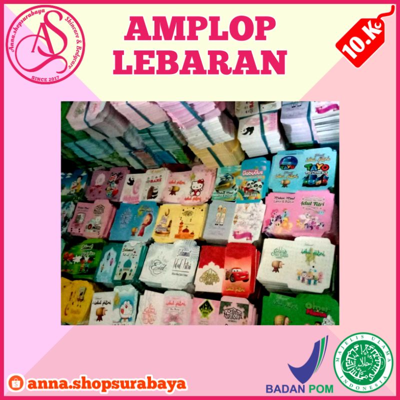 

AMPLOP LEBARAN TERBESTSELLER TERLARIS READYSTOCK SIAP COD SELURUH INDONESIA ANNASHOPSURABAYA