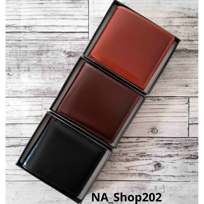 NA_Shop202 Dompet Pria Full Kulit High Quality Tanpa Pelapis Kain Model Lipat-4