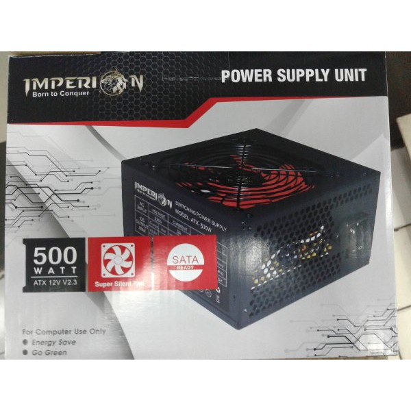 Imperion Gaming Power Supply PSU 500W