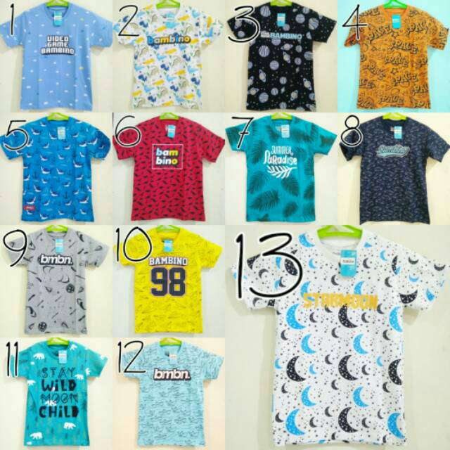 100rb 3 Baju  Oshkosh  superhero atasan kaos  anak  cowok laki  