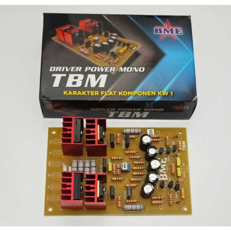 KIT Driver Power Amplifier TBM Mono By BME