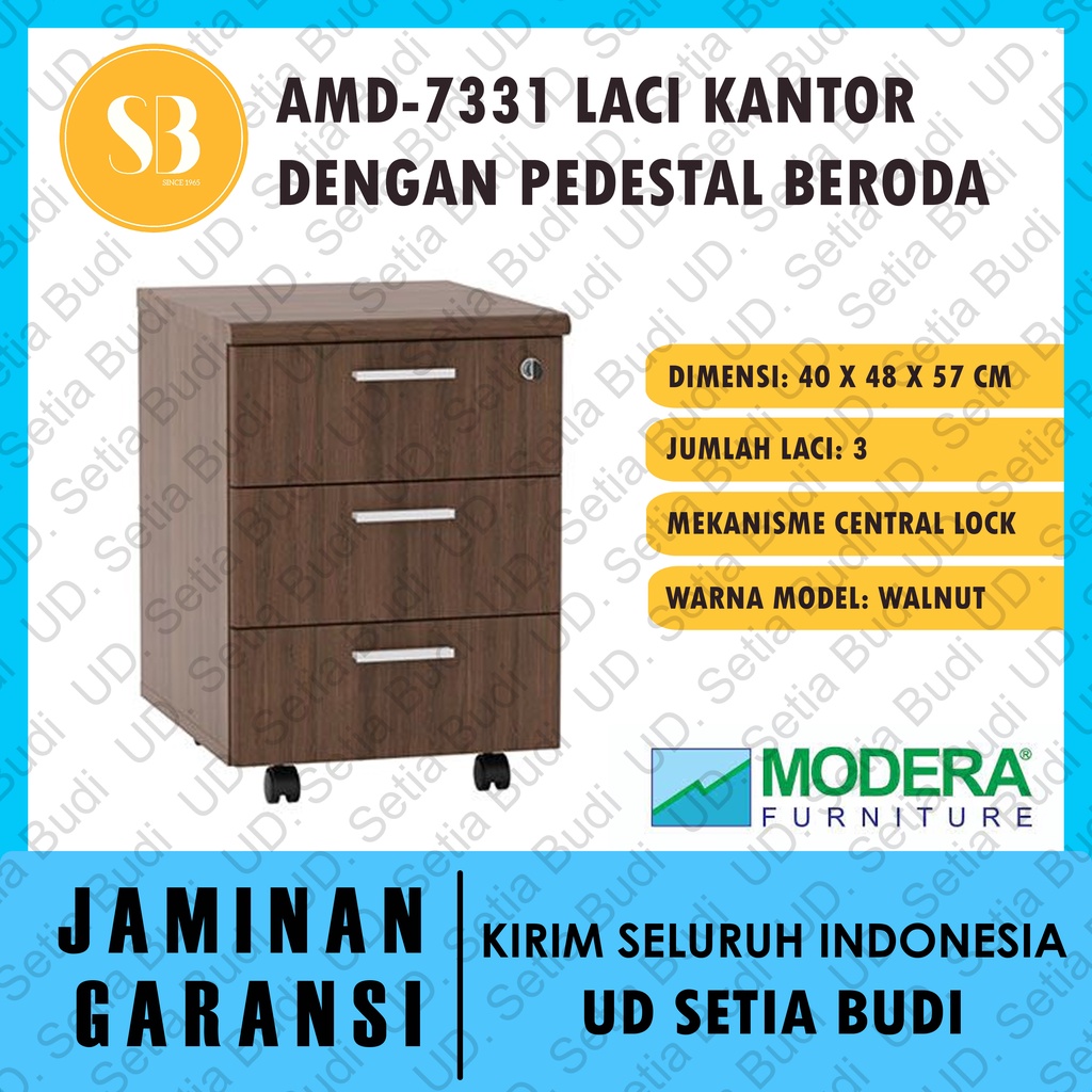 Laci Kantor Pedestal Beroda + Central Lock Modera AMD 7331 A-Class