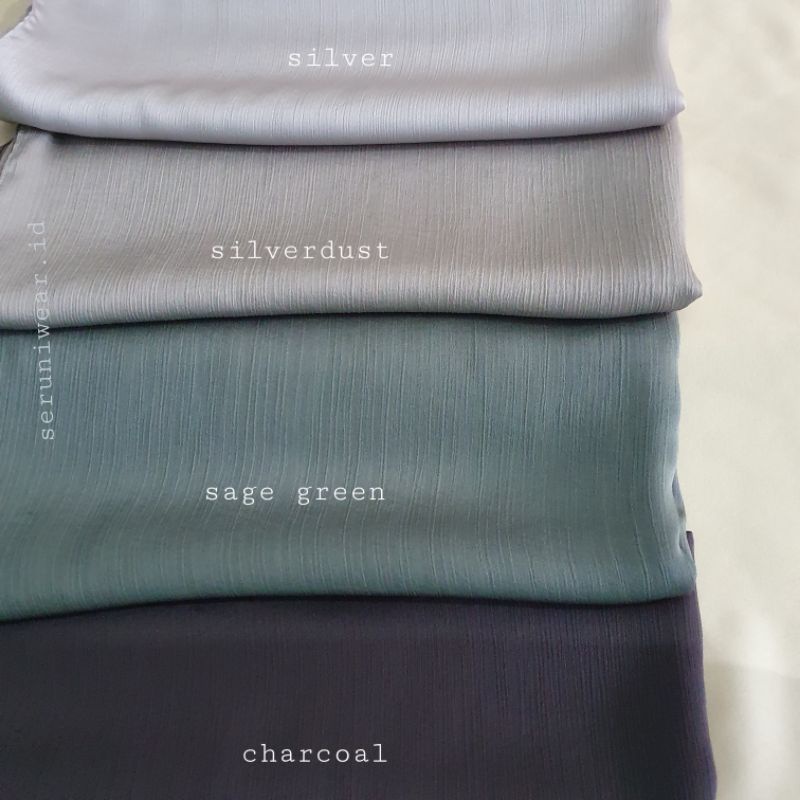 Zida Jumbo Pashmina Malaysia Crinkle Luxury Textured Silk Chiffon Original Cradenza Pesta Size Jumbo 200x75cm Eyelash Hemming-6