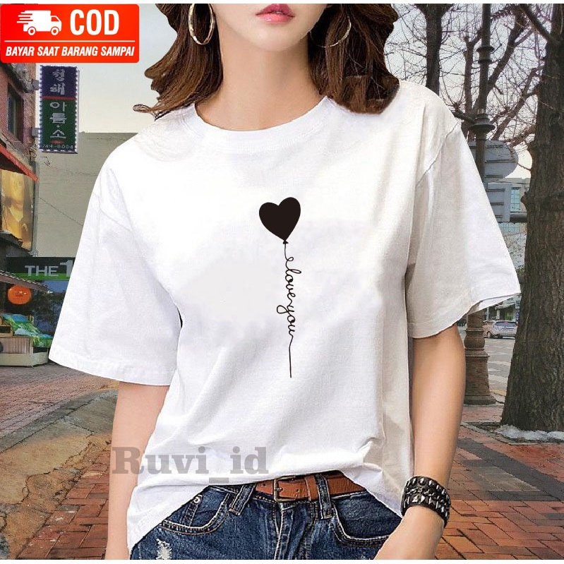 Ruvi_id-KAOS DISTRO / BELI 3 GRATIS HEADSET EXTRA BAS / KAOS WANITA LOVE BALON / KAOS PRIA / KAOS KEKINIAN/ KAOS KATUN COMBED / KAOS WANITA IMPORT / KAOS REMAJA / KAOS WANITA OVERSIZE / KAOS OBLONG / KAOS WANITA KOREA / KAOS JUMBO / KAOS WANITA DEWASA