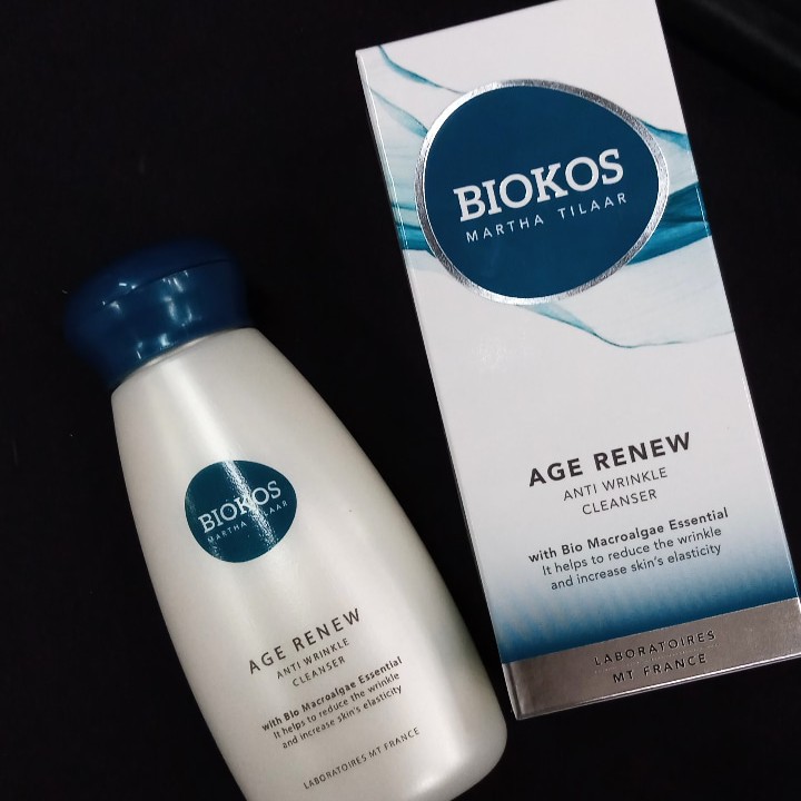 Biokos Age Renew Anti Wrinkle Cleanser 150 ml - Biokos Milk Cleanser Anti Wrinkle