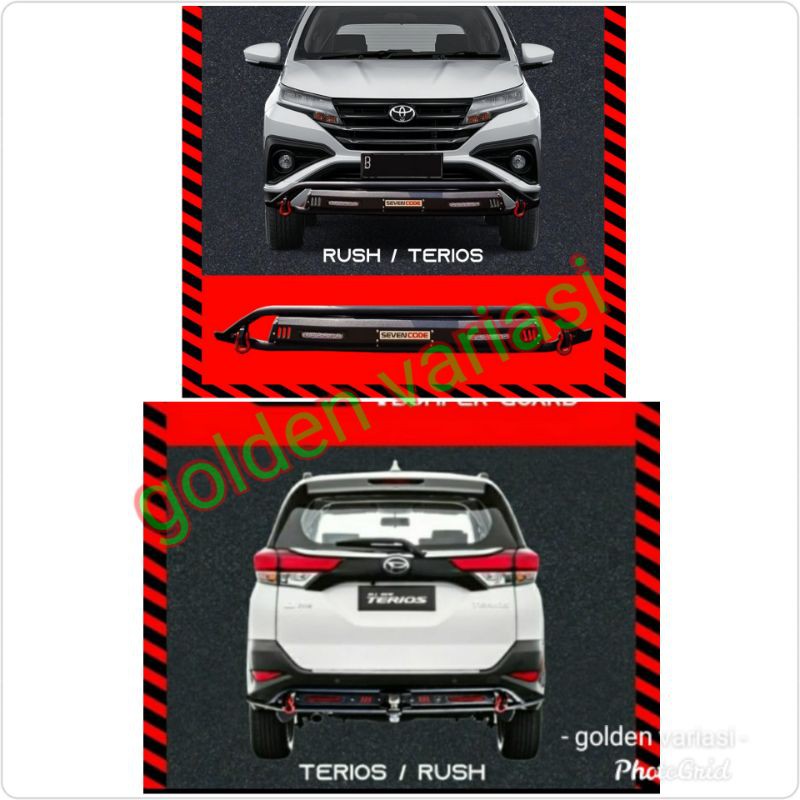 Paket Towing Depan Dan Belakang Cobra All New Terios Seven Code