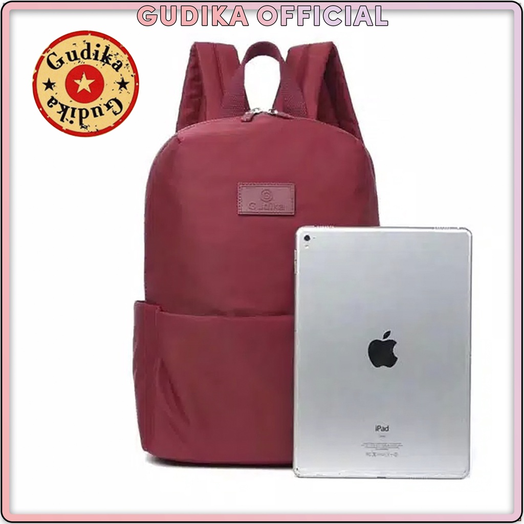 PROMO GUDIKA 5133 | Backpack Waterproof Wanita Tas Ransel Laptop Anti Air Import Original | Ransel Cewek | Ransel Perempuan | Tas Wanita