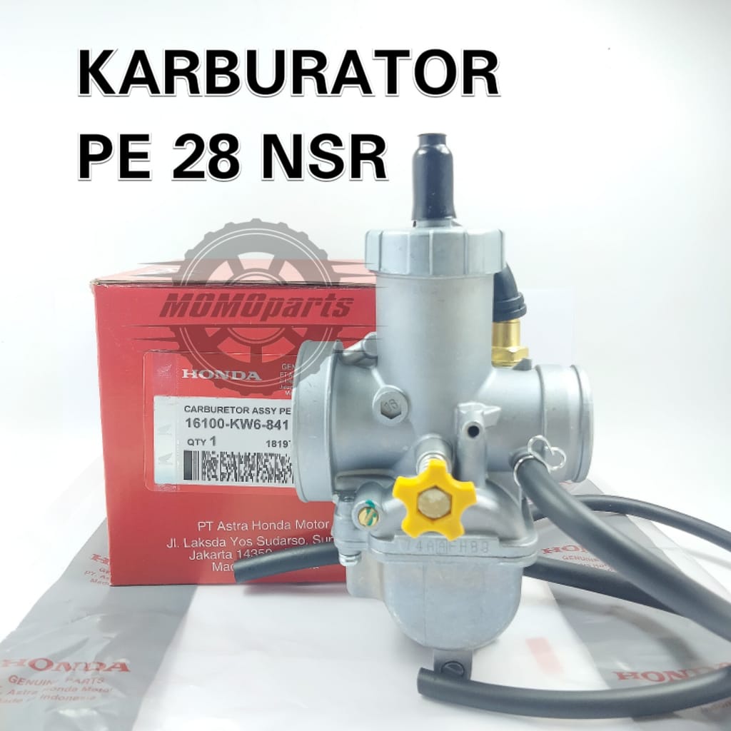 ORIGINAL Karburator honda NSR PE 28 Langsam stabil tidak banjir mudah setting tarikan maut karbu car