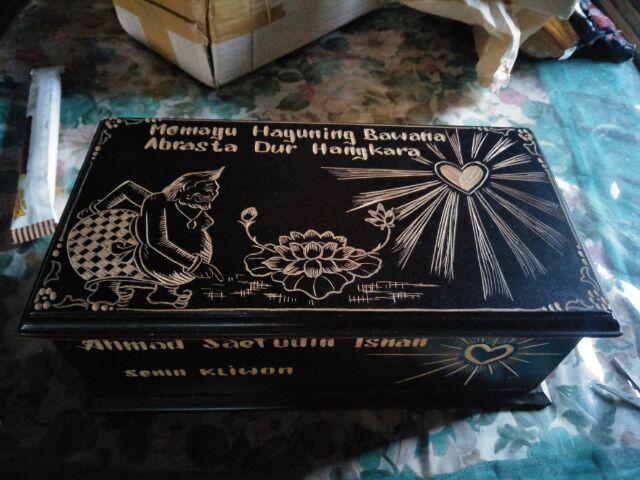 Kotak Mori Psht Ukir With Bludru