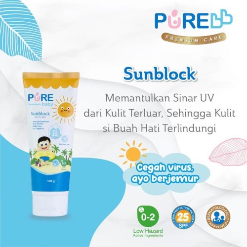 Pure BB UV Sunblock SPF 25 100g