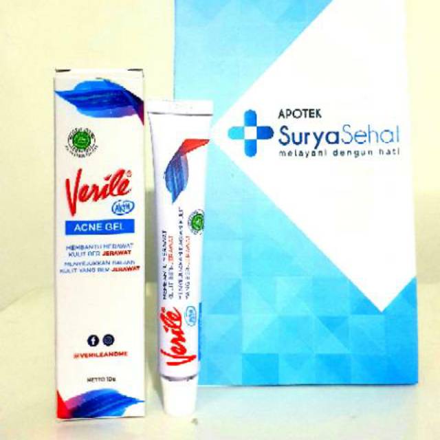 VERILE ACNE GEL Aktif 10 gram - Obat Jerawat