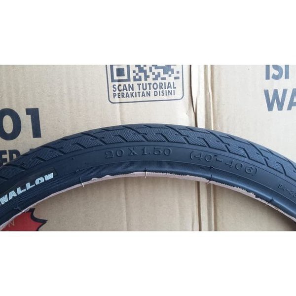 Ban Luar 20 x 1.50 Sepeda Minion Lipat Mini. SWALLOW DELI TIRE