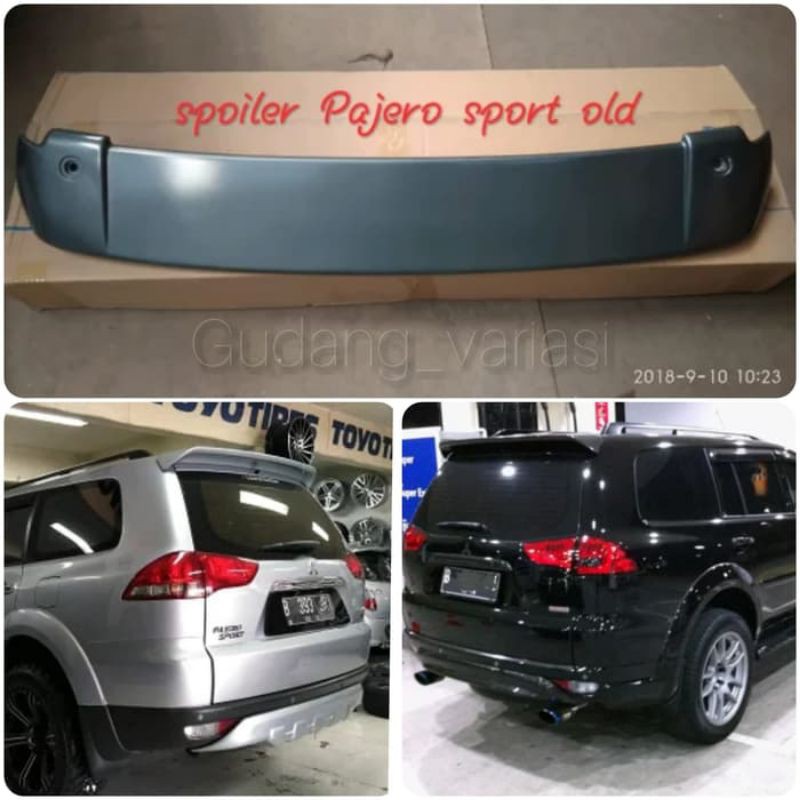 Spoiler pajero sport lama