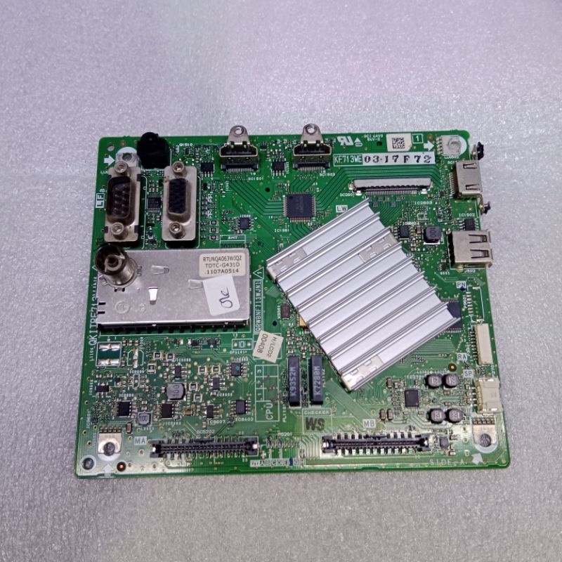 MESIN TV MAINBOARD SHARP LC-22LE520M - MB MOBO MODUL MOTHERBOARD TV LED