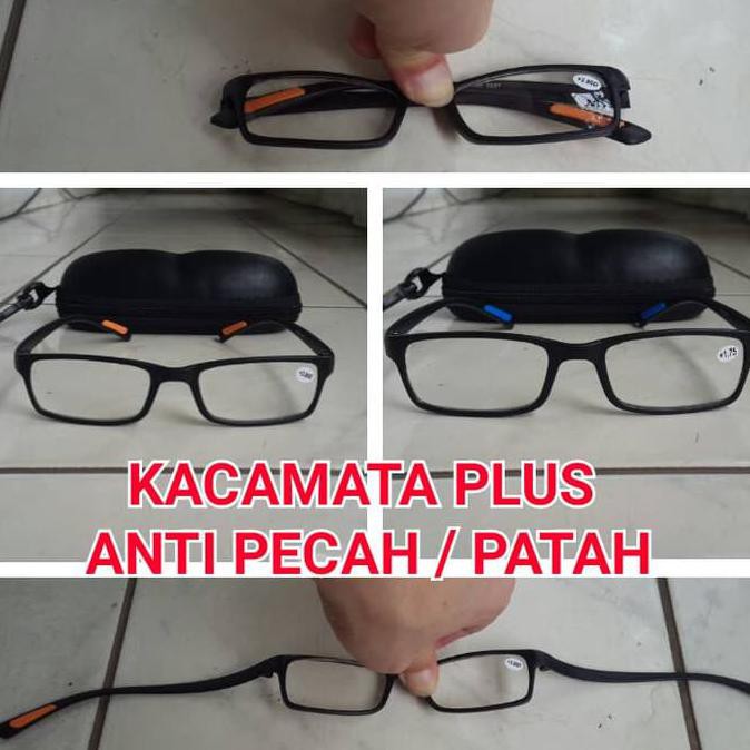 KACAMATA BACA PLUS (ANTI PATAH DAN PECAH) TERLARIS