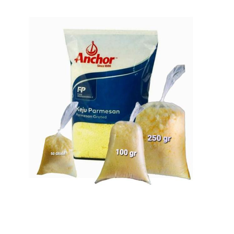 

[KODE BARANG 6495I] KEJU PARMESAN BUBUK/GRATED PARMESAN ANCHOR REPPACK /ANCHOR PARMESAN CHEESE