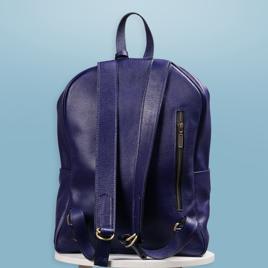 Lexi XL Tas Rasel Wanita Kulit Asli Masuk Laptop Backpack Leather