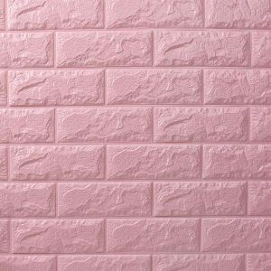 SHENAR WALLPAPER DINGDING /STIKER WALLPAPER KAMAR RUANG TAMU /WALLPAPER 3D BATU BATA 70X77 CM