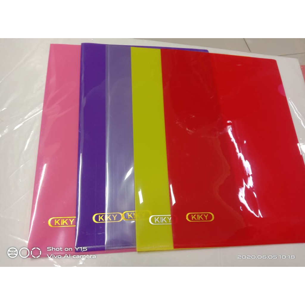 

KIKY MAP L F4 - clear sleve Map dokumen folder