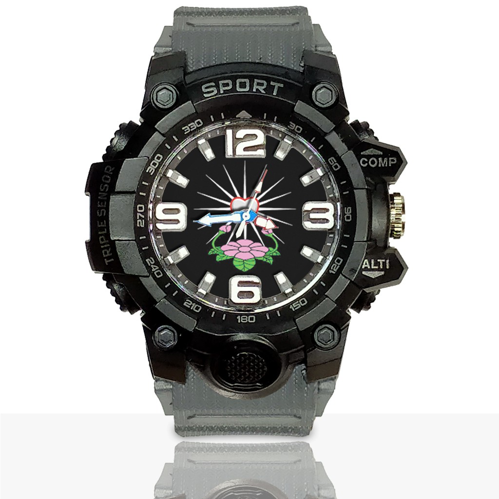 Jam Tangan Custom PSHT Ruber- Water Resistant