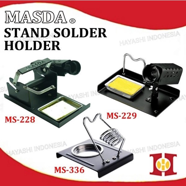 Stand Solder Mounted Holder Alat Tempat Tatakan Dudukan Soldering Kit