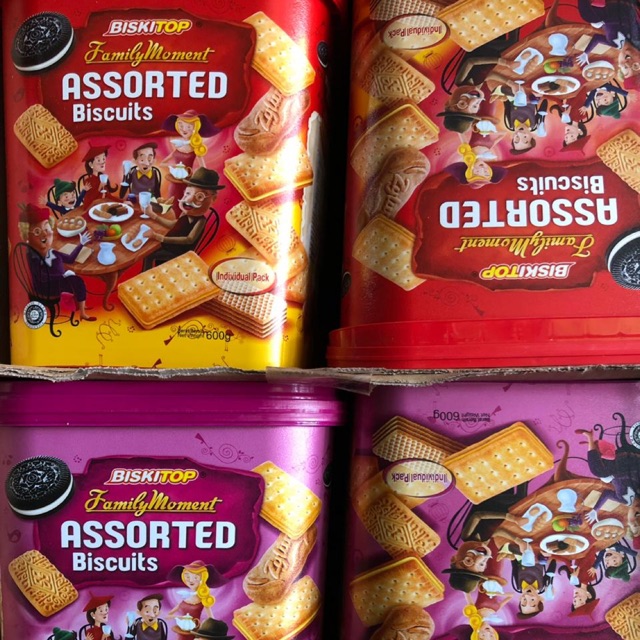 

BISKITOP BISKUIT ASSORTED EMBER FAMILY - 600gr