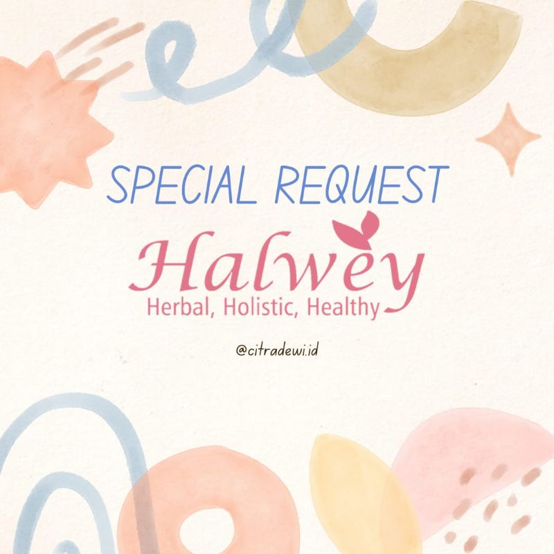Halwey Skincare Special Request