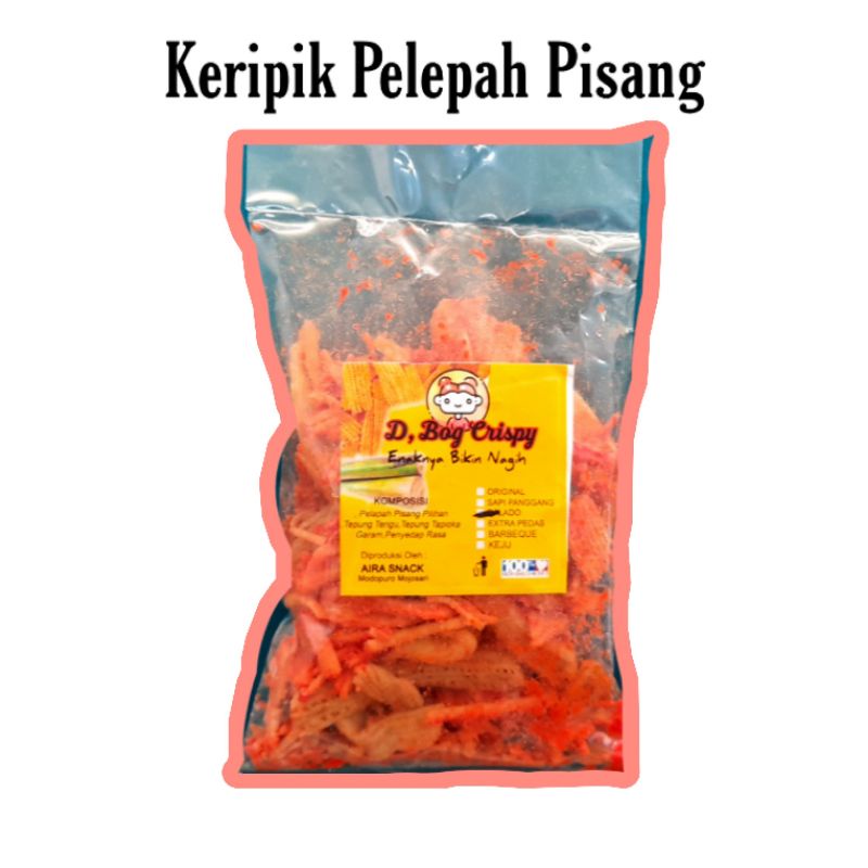 

Keripik Pelepah Pisang Keripik Gedebok Pisang