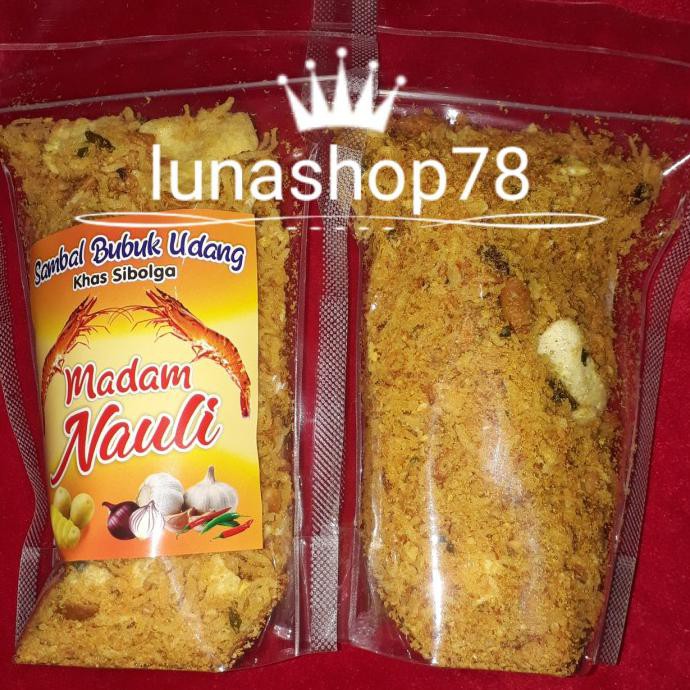 

Buruan Serbu] Sambal Bubuk Udang Khas Sibolga Madam Nauli 200G