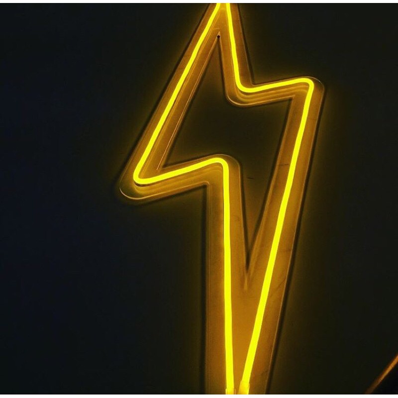 

NEON FLEX SIGN ICON COSTUM "ICON LISTRIK'' Size 25 X 20 cm