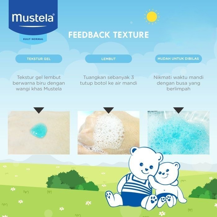 [PROMO] Mustela Multi-Sensory Bubble Bath Sabun Mandi 200ml