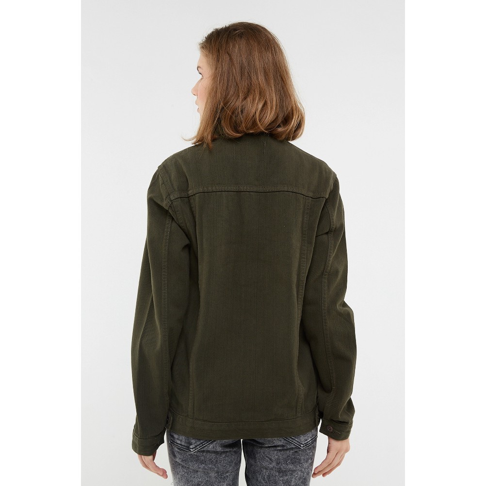 JAKET MURAH COCOK LEBARAN HARI RAYA / Erigo Trucker Carceta Army