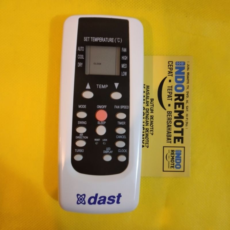 REMOTE AC DAST R101/BGCE ORIGINAL