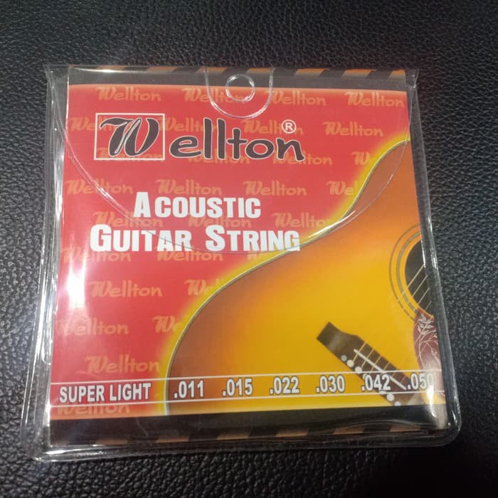 Senar gitar Akustik WELLTON 011 / Acoustic Guitar String WELLTON 011