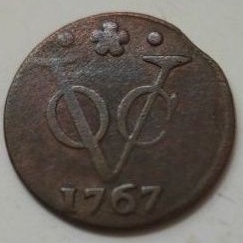 Koin Voc Tahun 1767 Holland