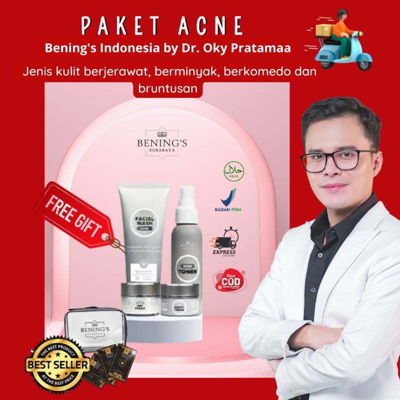 PAKET ACNE BENINGS SKINCARE