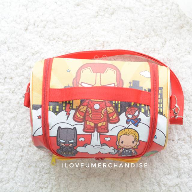 Lunch Bag model Double Decker Smiggle Tas Bekal anak bekel  lunchbag