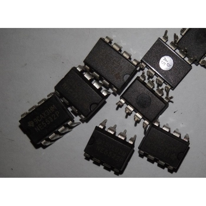Dijual IC NE5532P DIP IC Dual Low Noise Op-Amp Terlaris