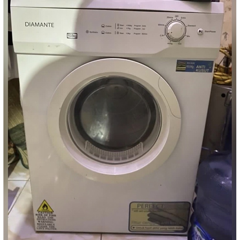 Diamante pengering baju