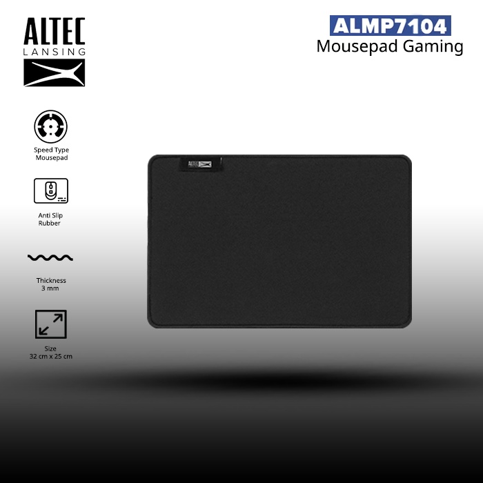 Jual Mousepad Gaming Altec Lansing ALMP 7104 Mousepad Berukuran 31 X