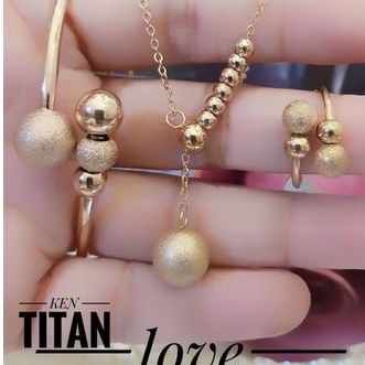 TiTanium set perhiasan wanita t527