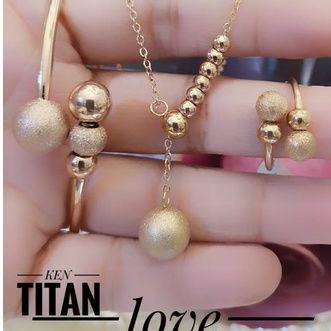 TiTanium set perhiasan wanita t527