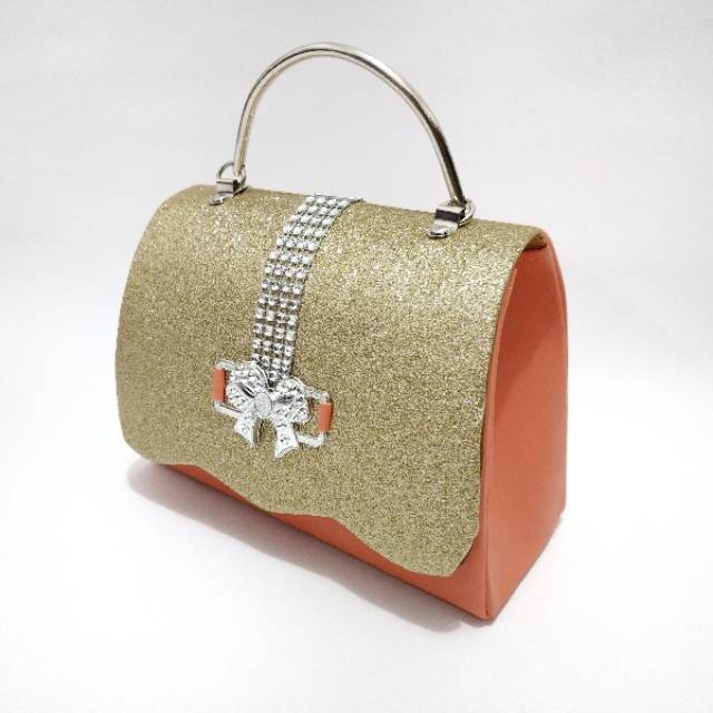 Tas pesta LALA clutch bag ukuran 18×7×14cm warna maroon,pink,peach,blue,tosca,gold,silver,black dll