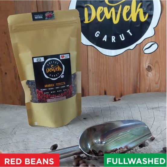 

Kopi Arabika 250gr Coffee Red Beans Fullwashed 100% Premium ( Biji / Bubuk ) Origin Gunung Guntur Cipanas Garut