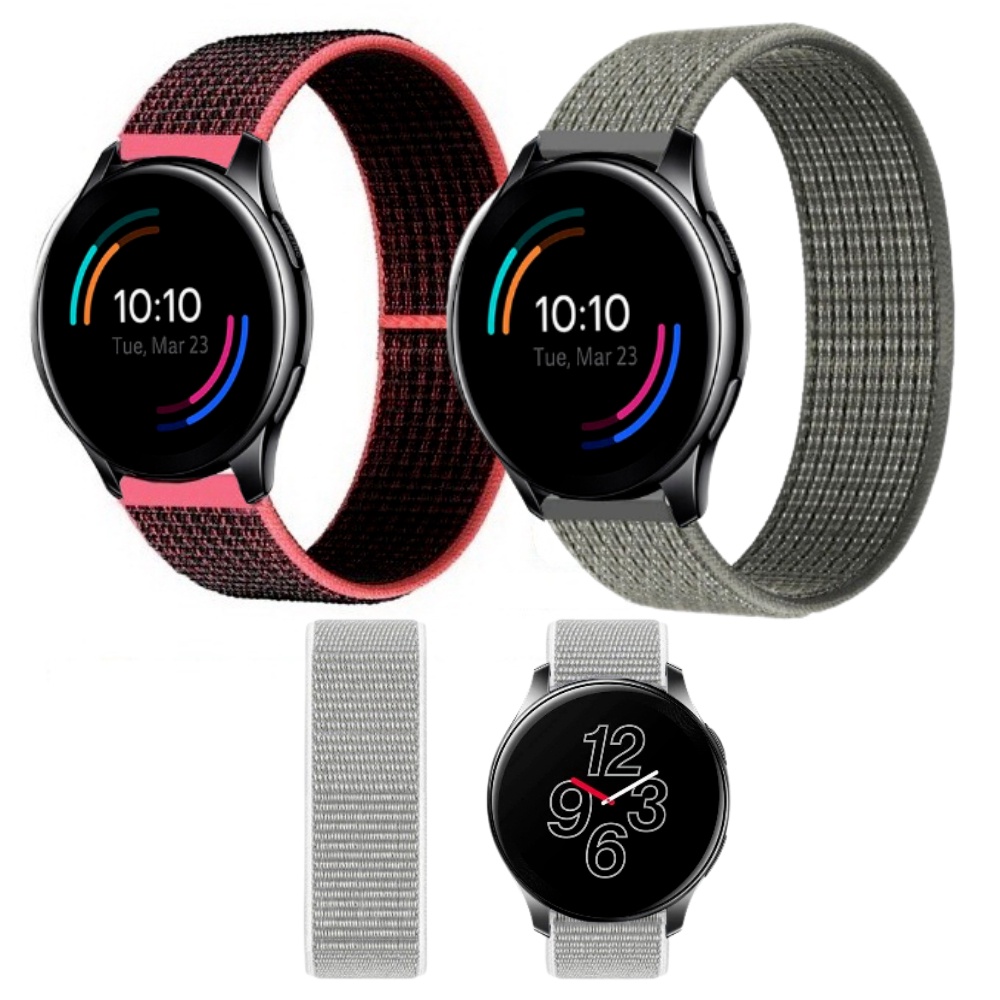 Strap OnePlus Watch Tali Jam Nylon Velcro Loop
