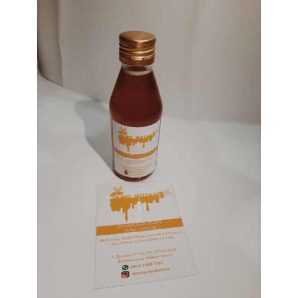 

Madu hutan asli 150 ml