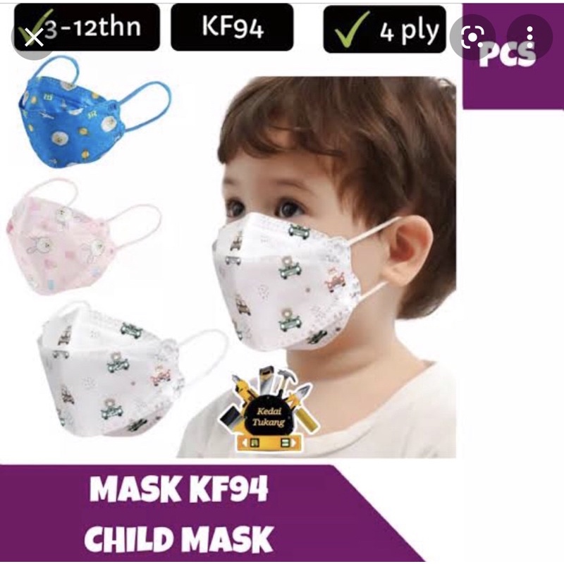 masker anak kf 94 kf94 child mask